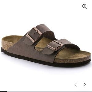 Men’s Birkenstock Birkibuc Mocha Sandals size 45 - new, never worn